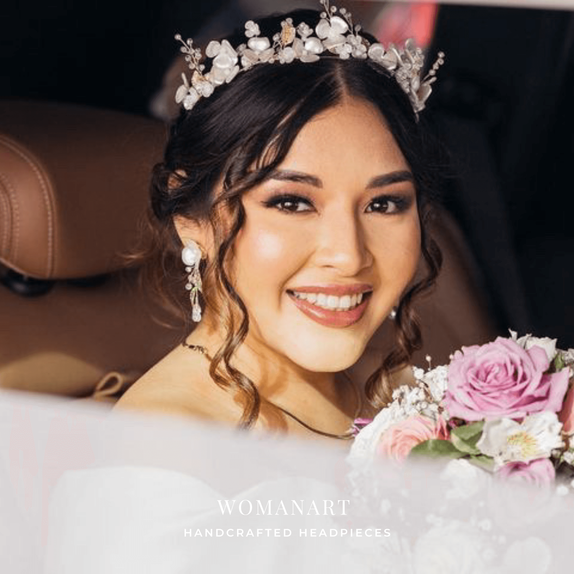Bridal Floral Tiara