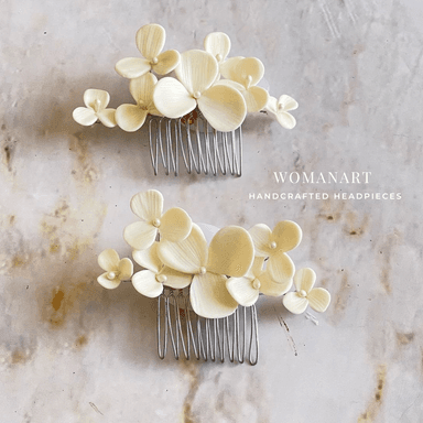 Bridal Floral Comb