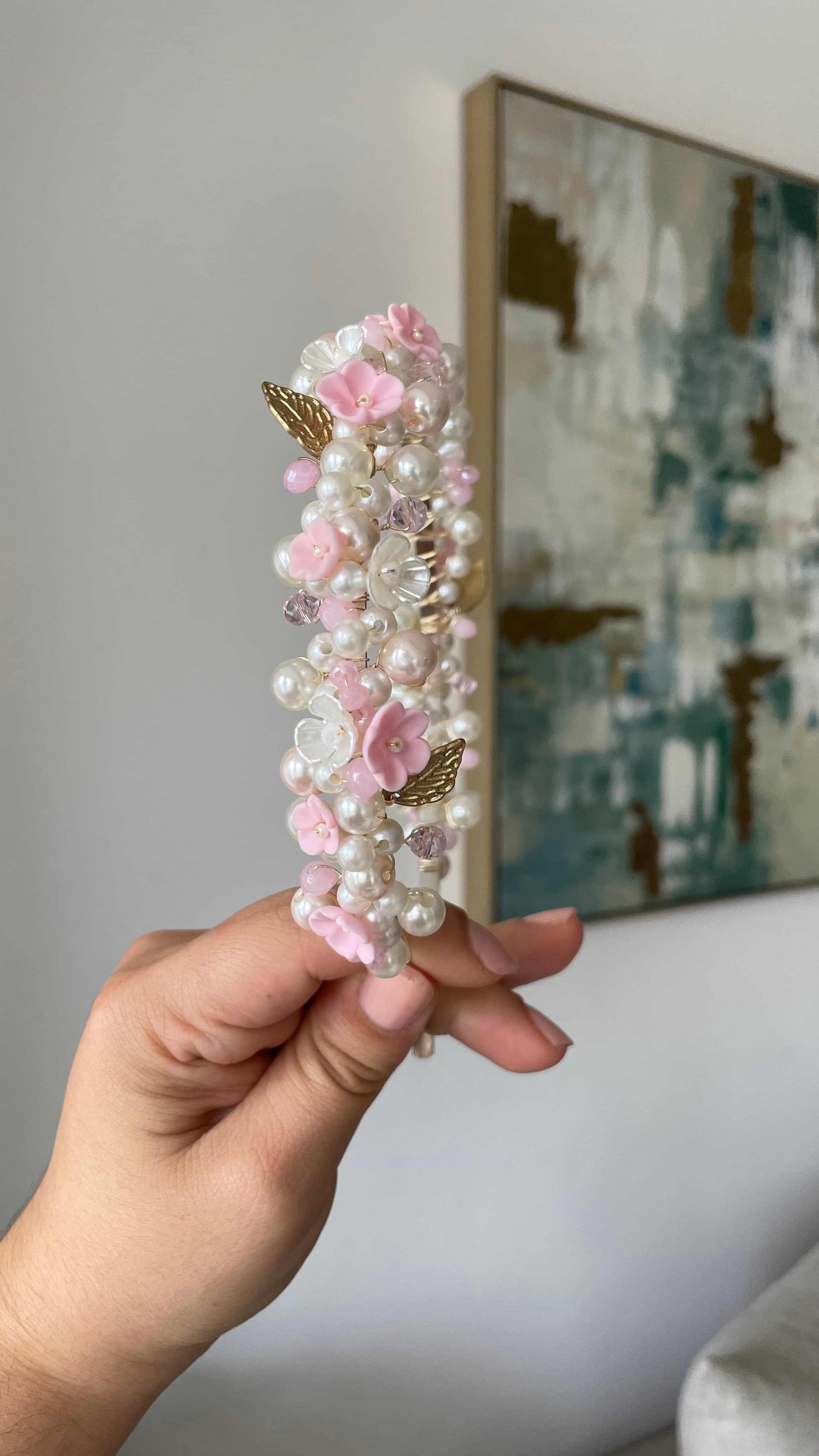 Porcelain Floral Headbands