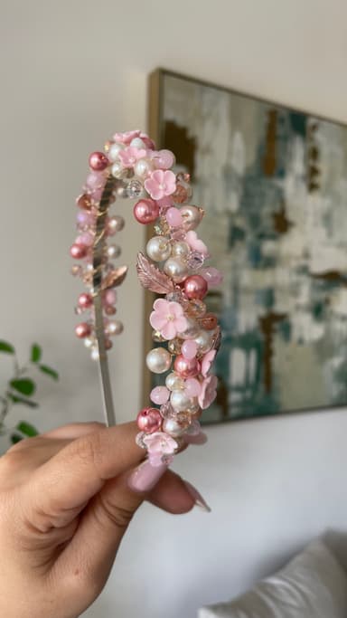 Porcelain Floral Headbands