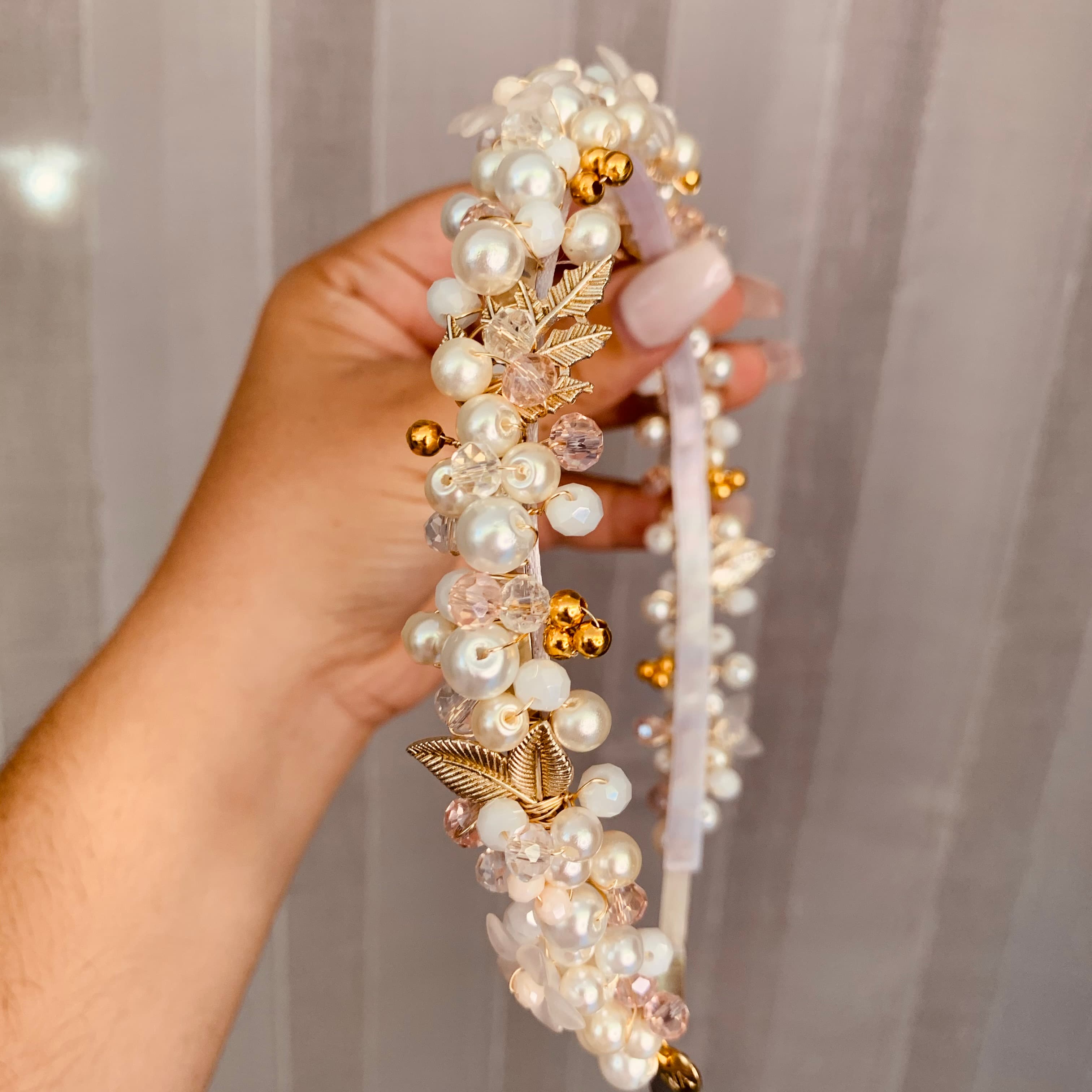 Golden Leaves Headband 