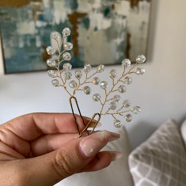 Hair Pins with Pearls