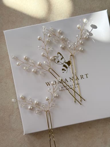 Hair Pins with Pearls