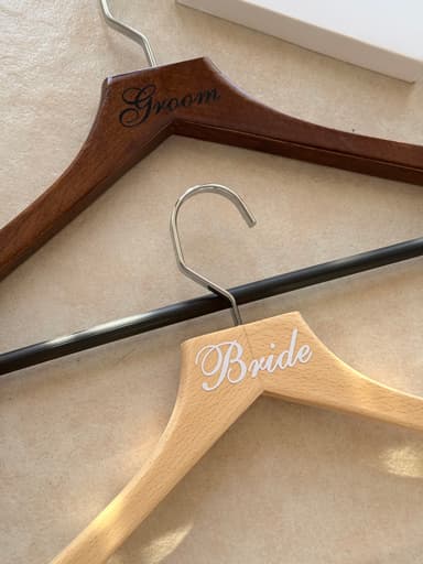 Bride& Groom Hanger