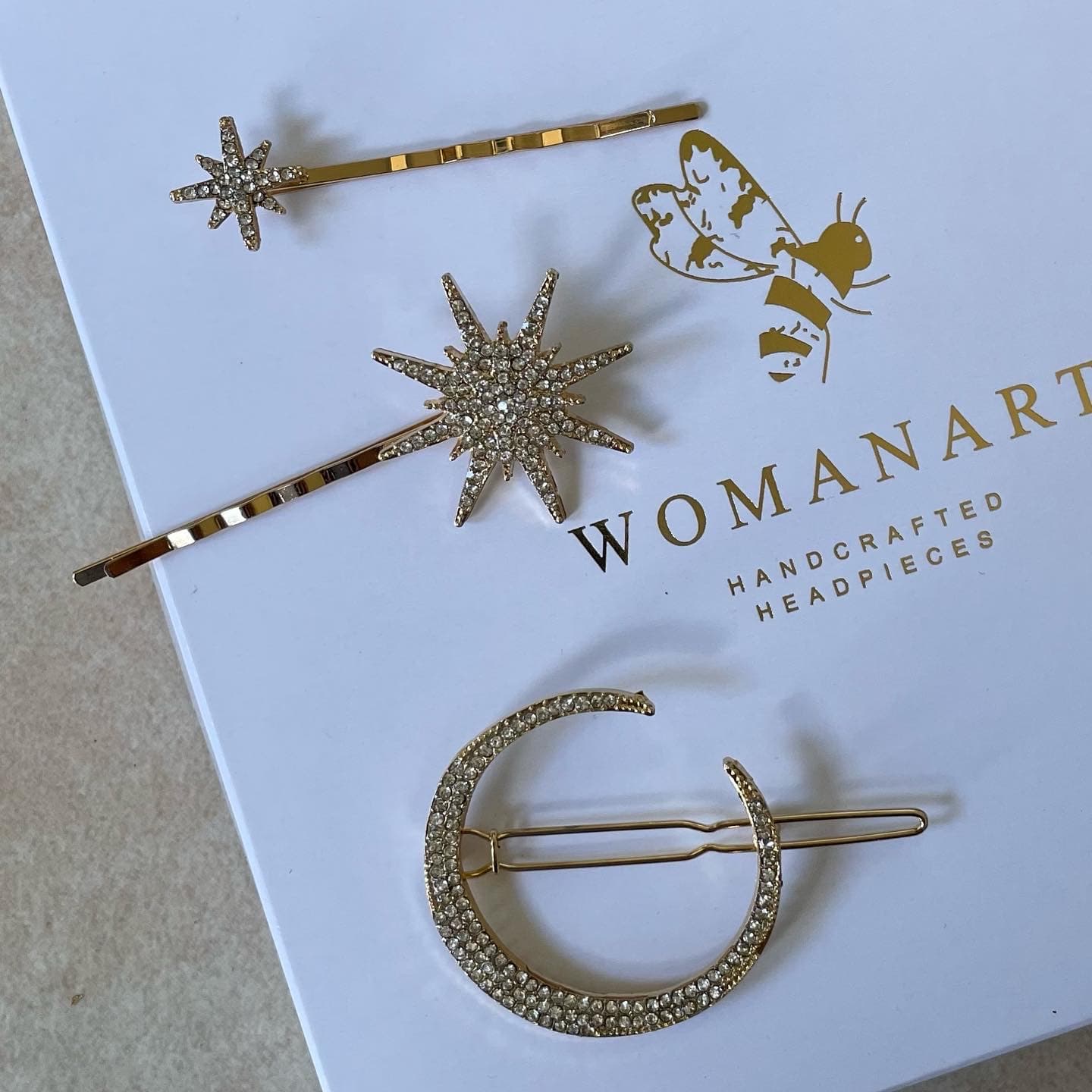 Stars& Moon Hair Clips