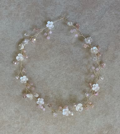 Baby Pink Halo Crown