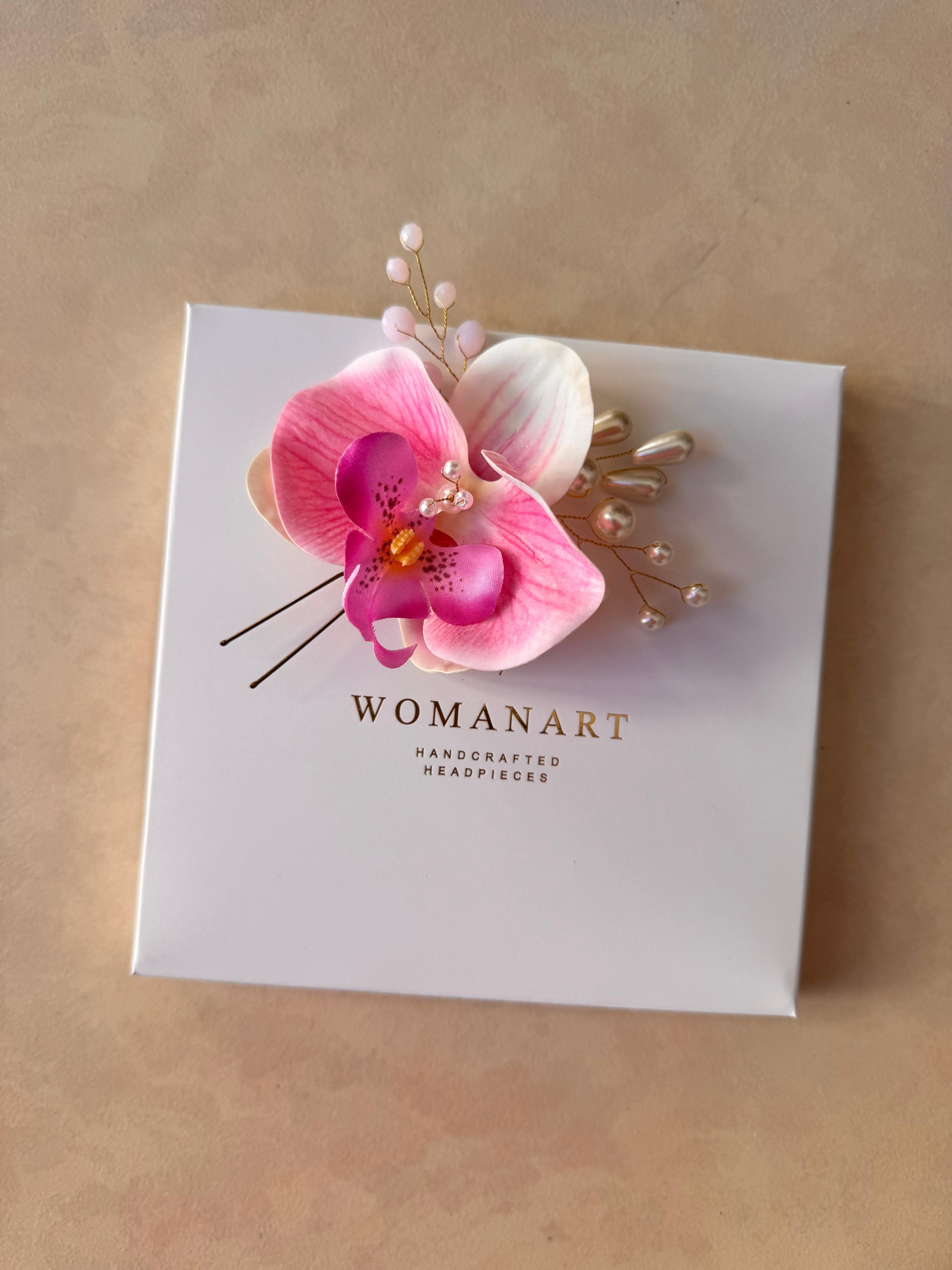 Orquídea con Perlas