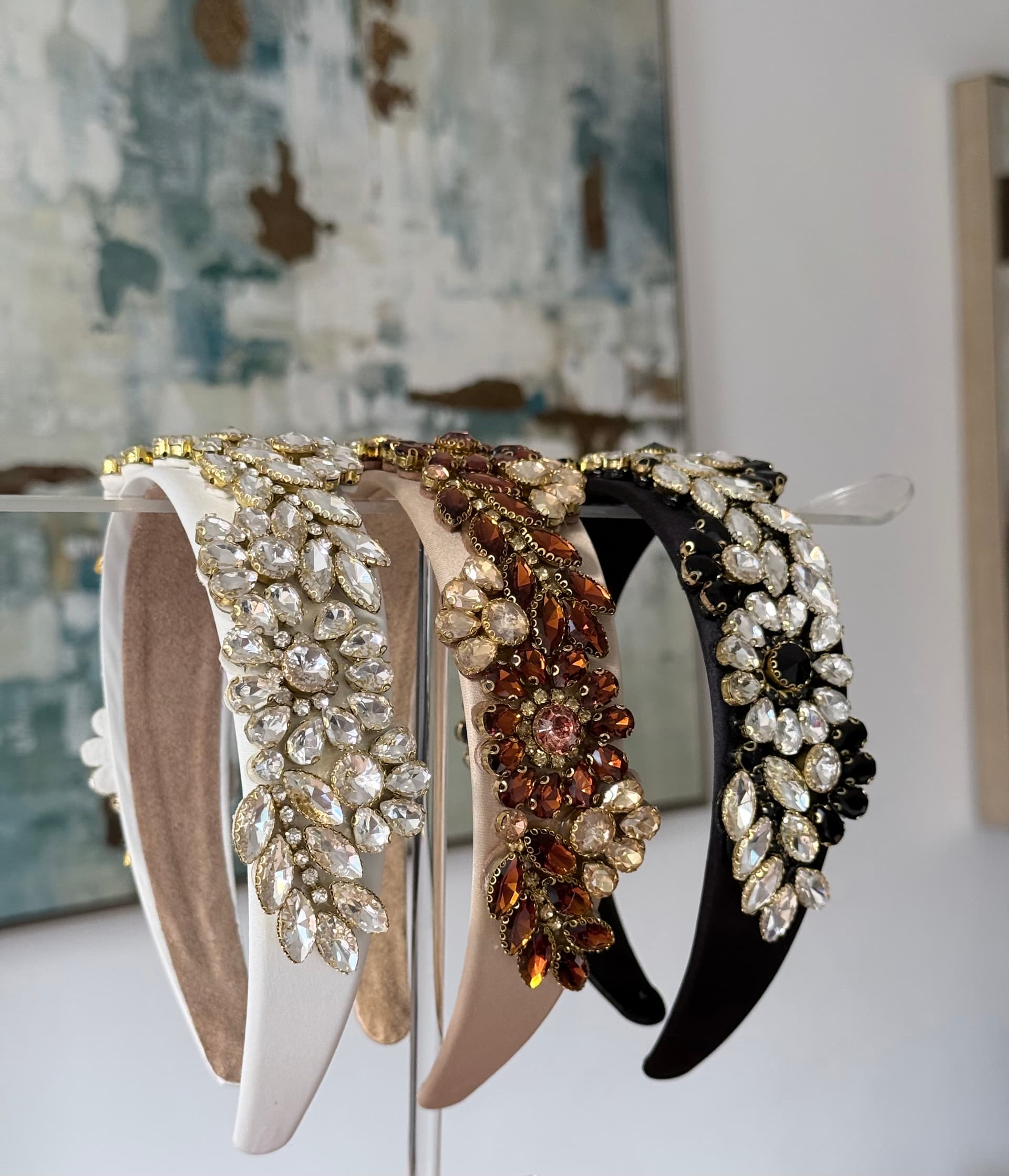 Crystal Nude Headbands