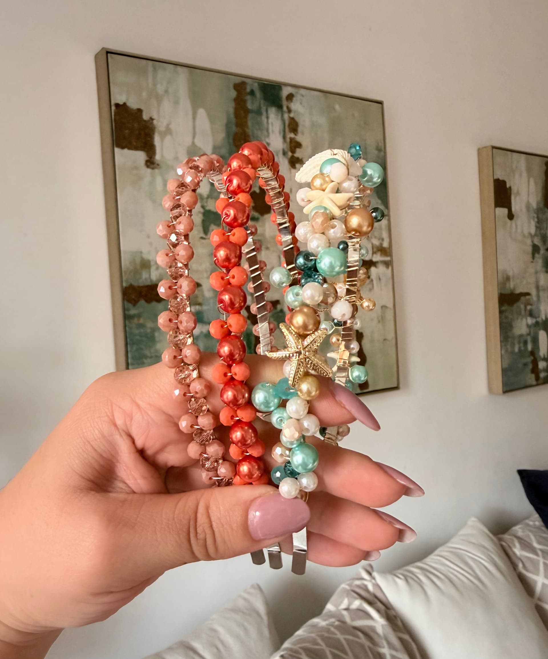 Mermaid Coral Headbands 