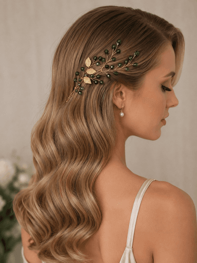 Emerald Green Hair Pins