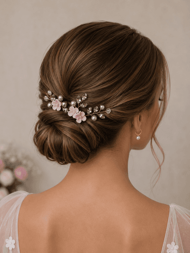 Lilac Hair Pins