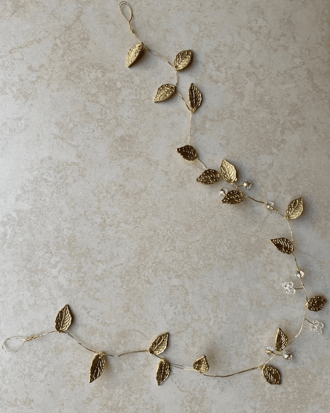 Golden Leaves Halo Crown