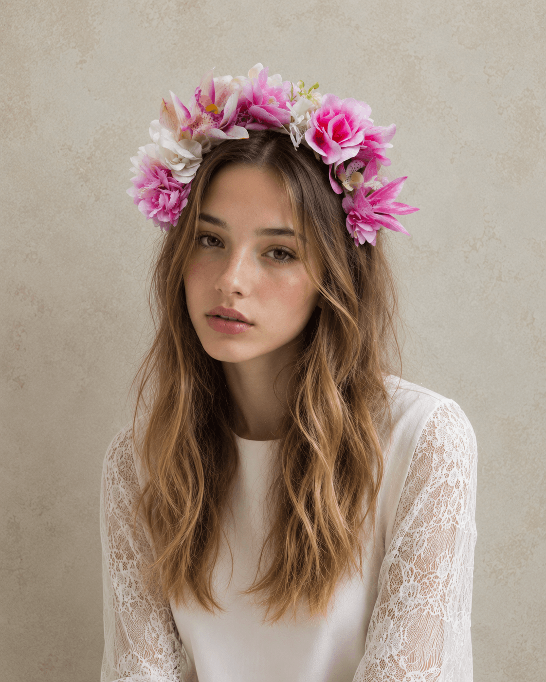 Mid-night Festival Crown in Pink