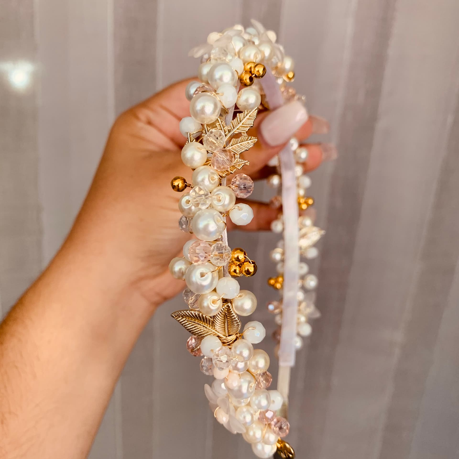 Golden Leaves Headband